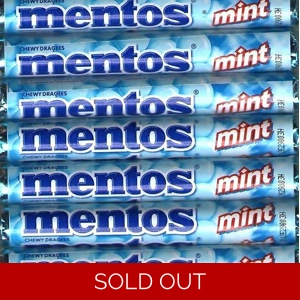 Mentos Mint Chewy Dragees Sweets
